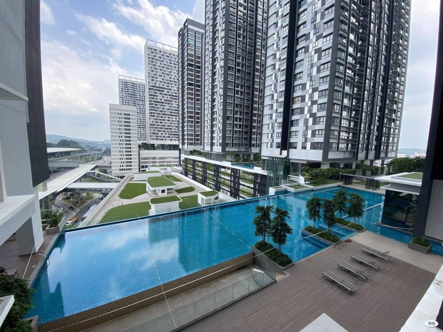 Fully Furnished Studio Unit. Sungai Buloh Exterior foto